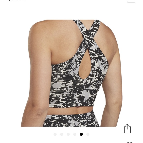 NWT Reebok Modern Safari Bralette Size S - Picture 4 of 5